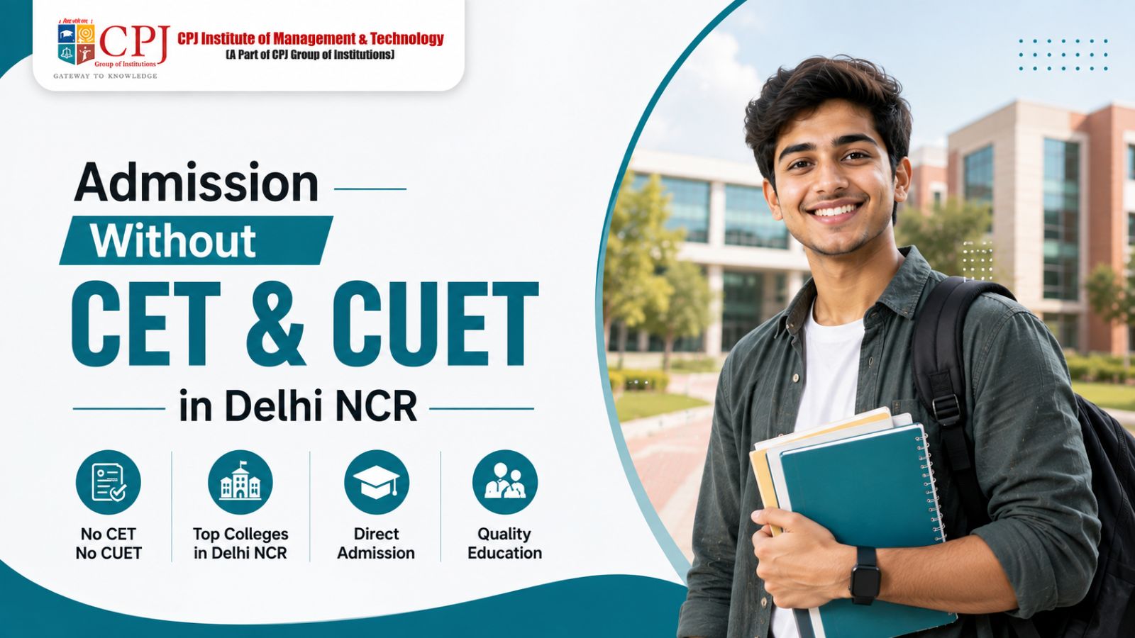 Admission Without CET & CUET in Delhi NCR