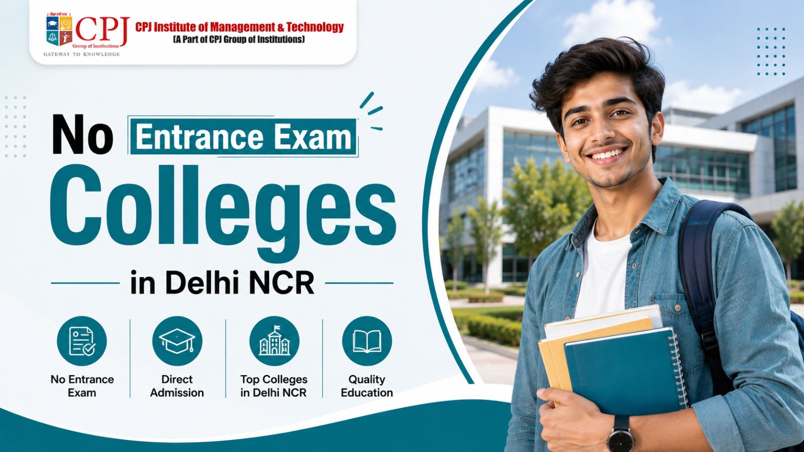 No Entrance Exam Colleges in Delhi NCR