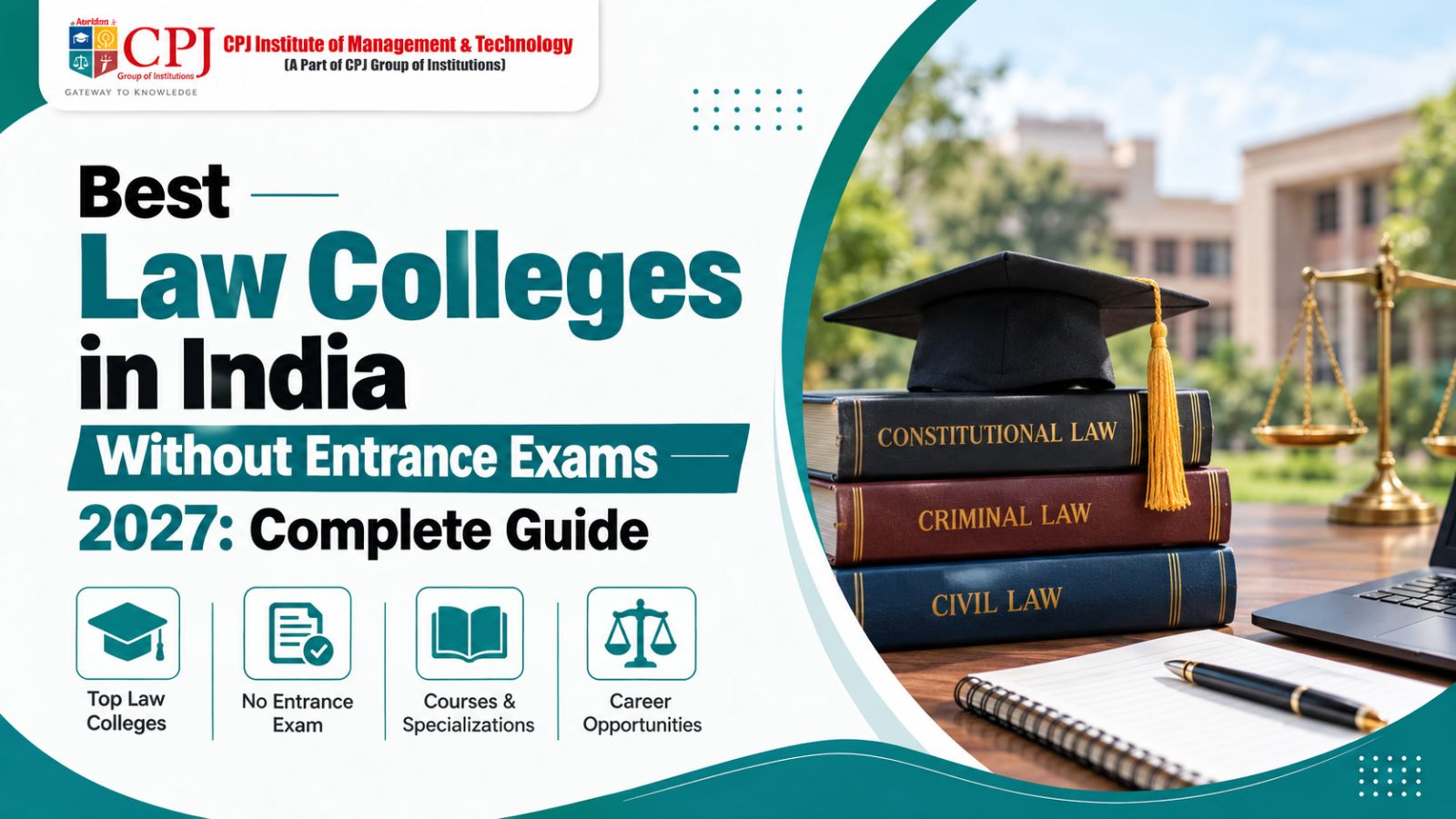 best law colleges in India without entrance exams
